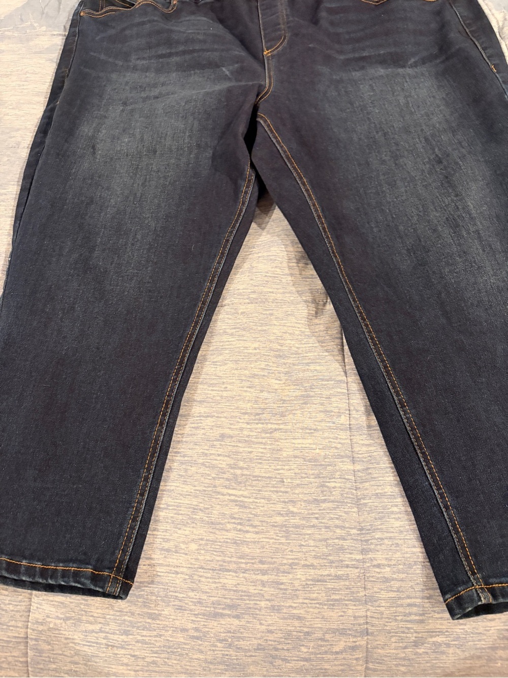 NWOT Westbound women’s Dark Wash Elastic Waist Jeans - Plus size 24 - Picture 2 of 4